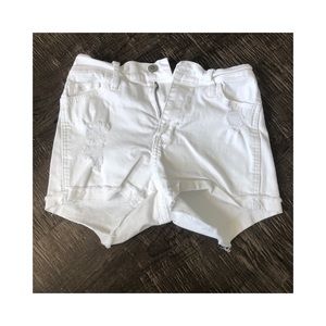 High Waist Denim Shorts